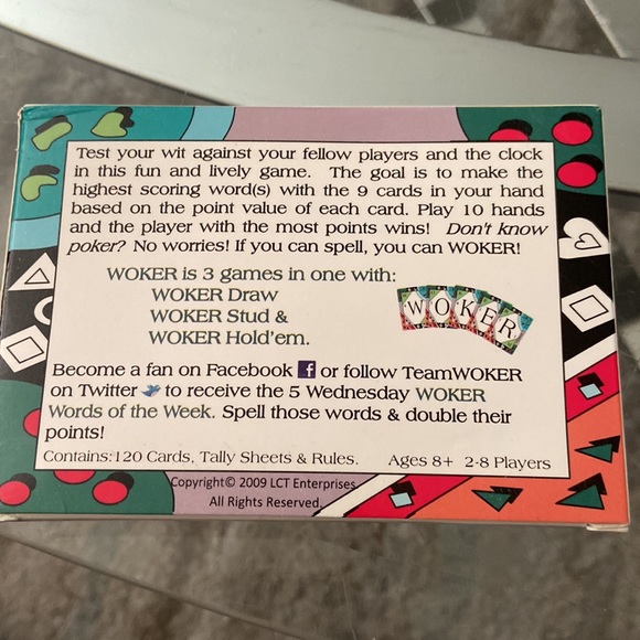 WOKER POKER CARD GAME - Picture 2 of 7
